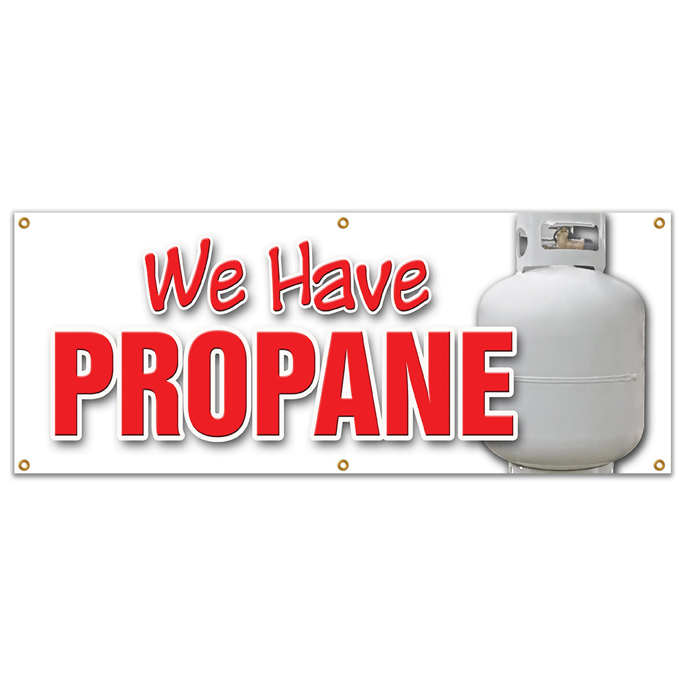 WE HAVE PROPAN BANNER SCHILD Gastanks Nachfüllung Ersatzflüssigkeit lp - Bild 5 von 10