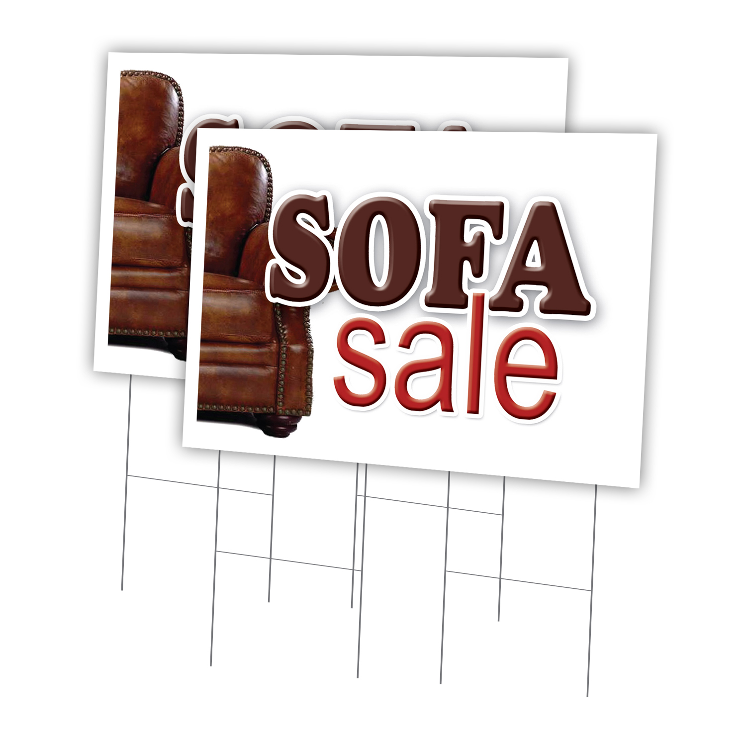 Sofa Sale Multipack Hofschilder & Pfahl Outdoor Kunststoff Coroplast Fenster - Bild 14 von 17