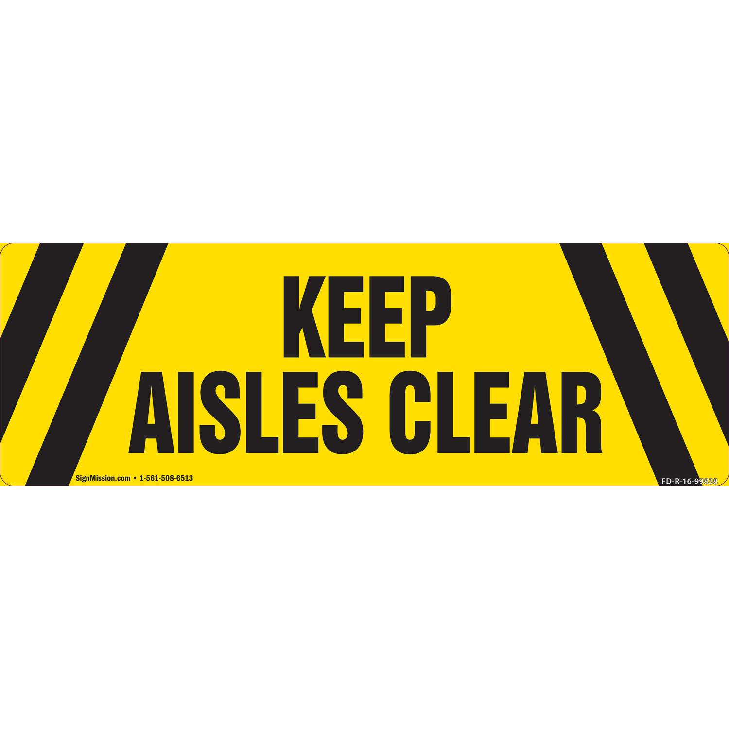 Keep Aisle Clear 18
