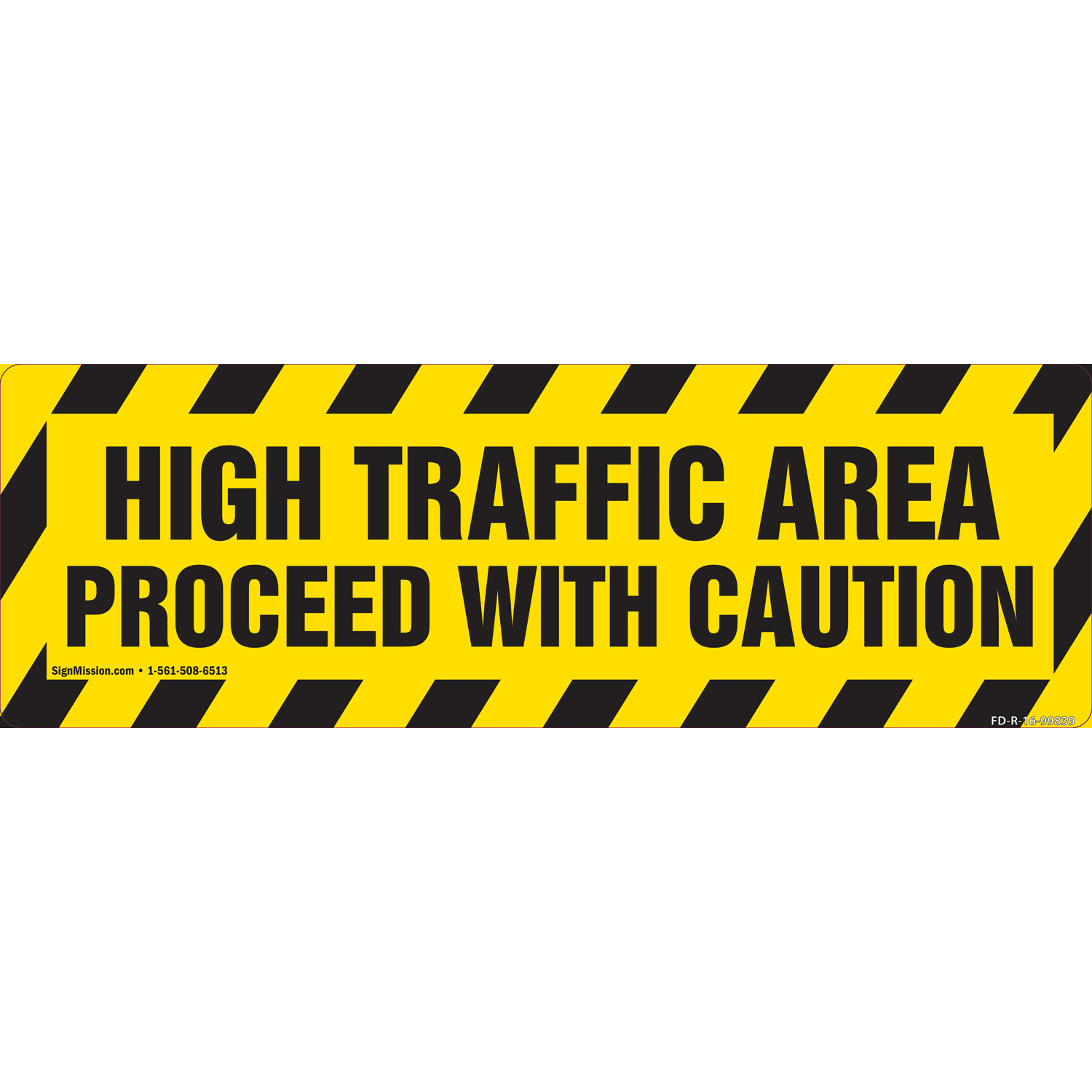 High Traffic Area 18″ Non-Slip Floor Marker |�Made in The USA