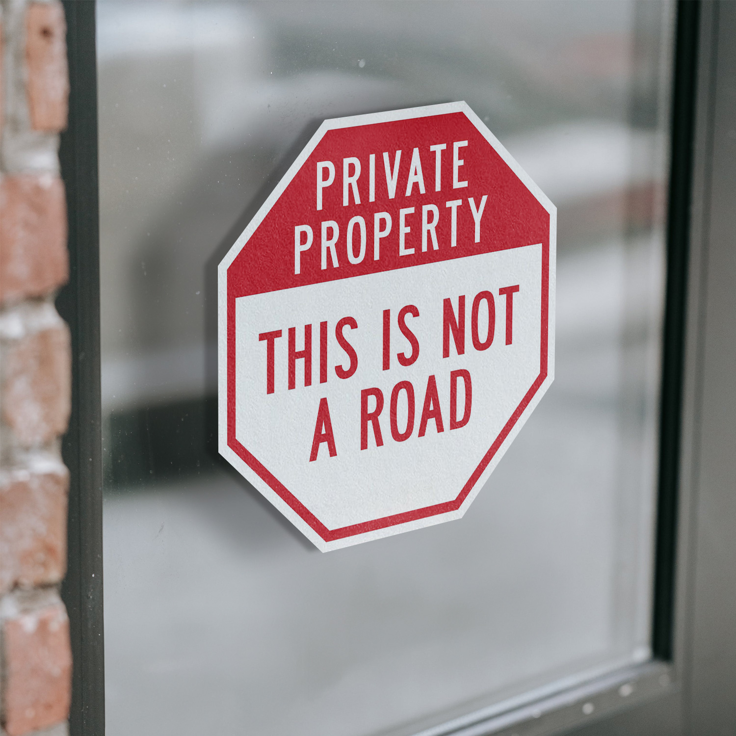 Private Property This Is Not a Ro Octagon Sign Weather Resistant Made in the USA - Picture 4 of 64