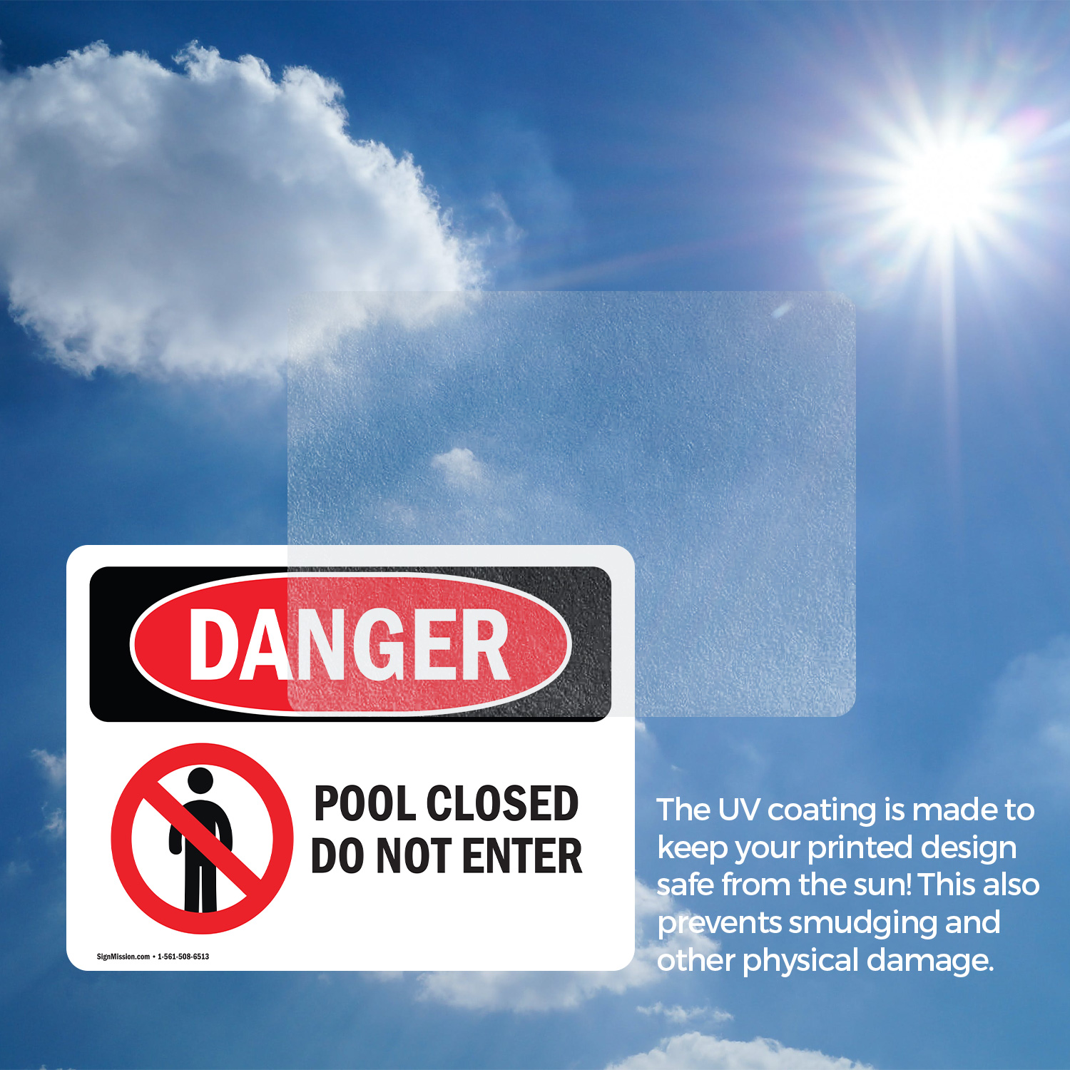 (2 Pack) Pool Closed Do Not Enter OSHA Danger Sign Decal Metal Plastic - 第 16/22 張圖片