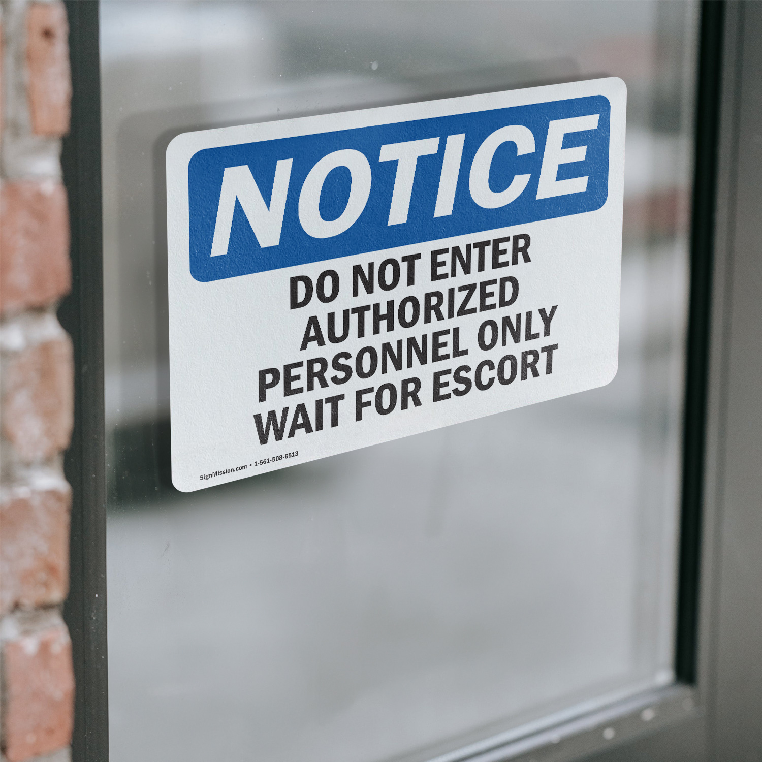 (2 Pack) Do Not Enter Authorized Personnel Only Wait OSHA Notice Sign Decal - 第 15/21 張圖片