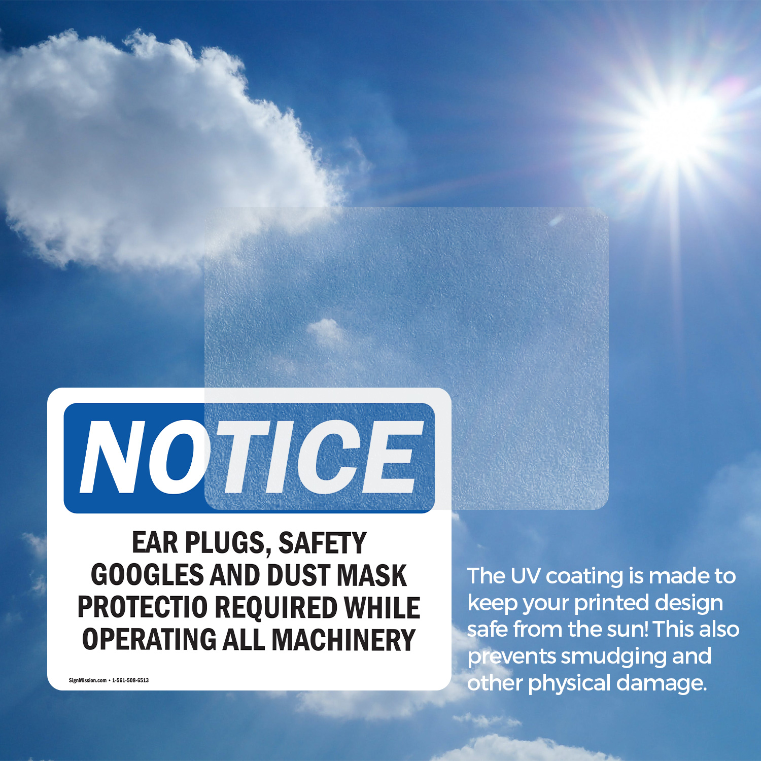 (2 Pack) Ear Plugs Safety Goggles Dust Mask OSHA Notice Sign Decal Metal Plastic - 第 16/22 張圖片