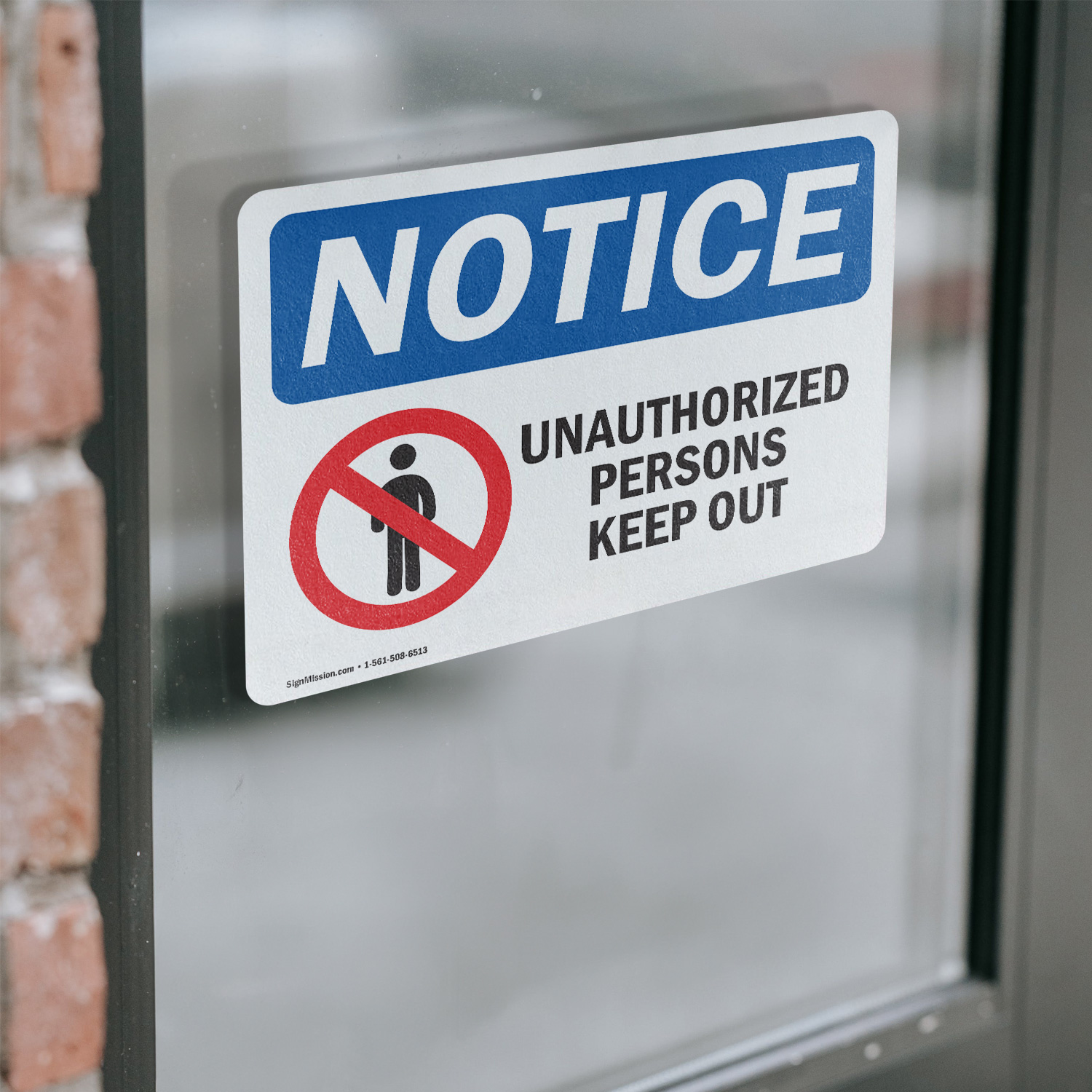 (2 Pack) Unauthorized Persons Keep Out OSHA Notice Sign Decal Metal Plastic - 第 15/23 張圖片