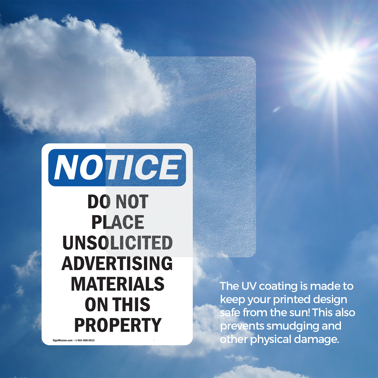 (2 Pack) Do Not Place Unsolicited Advertising OSHA Notice Sign Decal Metal - 第 15/21 張圖片