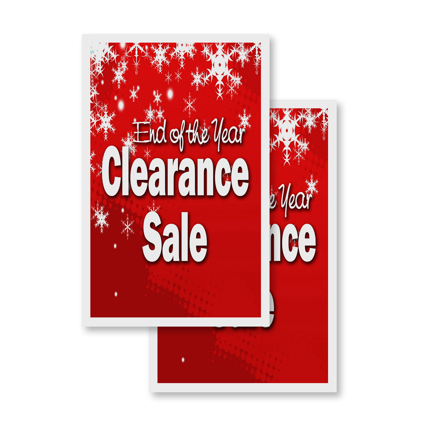 A-frame Sidewalk End Of The Year Clearance Sale 24" x 36" Double Sided A-Frame S - Picture 6 of 6