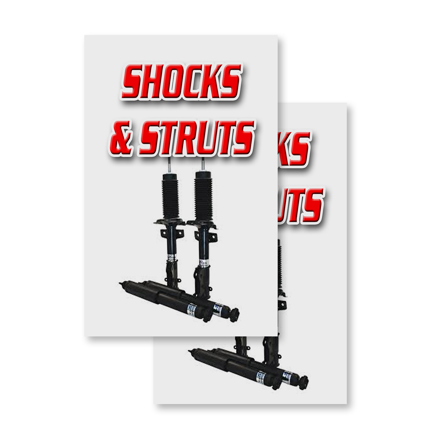 A-frame Sidewalk Shocks&Struts 24