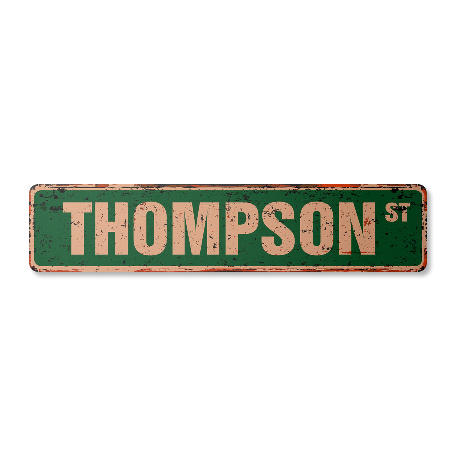 USAストリート看板　EAST SUN THOMPSON Vintage Street Sign Childrens Name Room Metal Sign | eBay