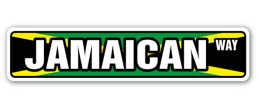 JAMAICAN FLAG Street Sign jamaica national nation pride country - Picture 1 of 16