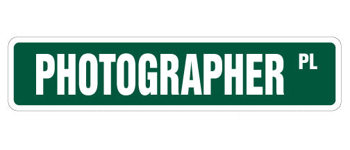 FOTOGRAF Straßenschild Kamera Objektiv Digitalbilder Modell - Bild 1 von 16