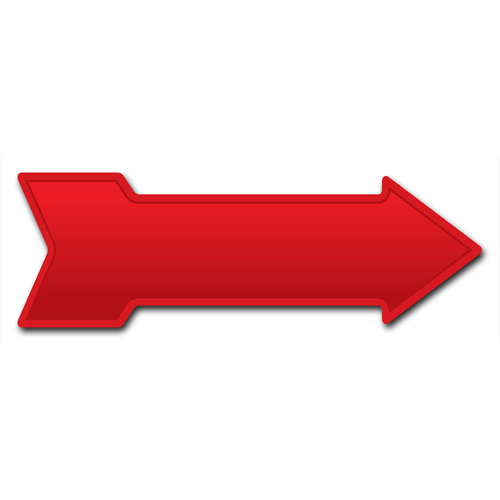 Red Arrow Yard Sign Funny Home Decor Gift Decoration