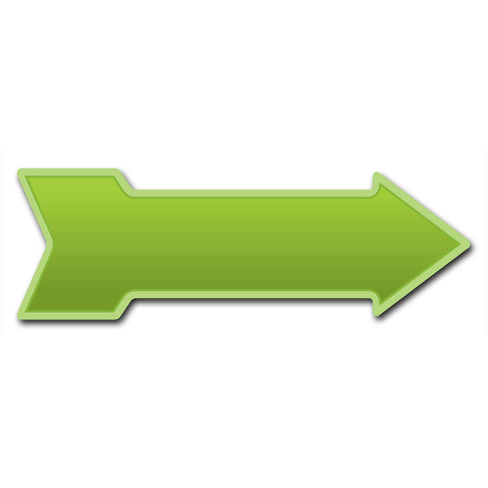 Lime Green Arrow Yard Sign Funny Home Decor Gift Decoration