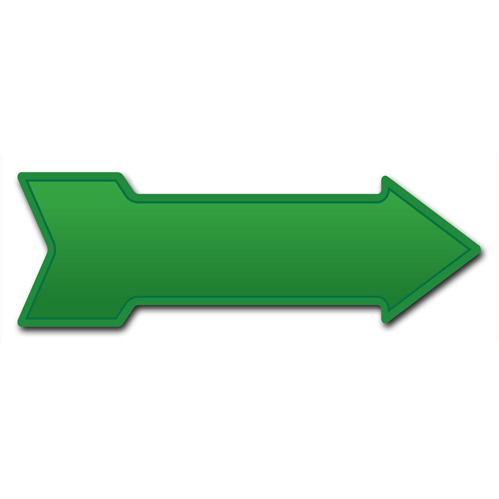 Green Arrow Yard Sign Funny Home Decor Gift Decoration