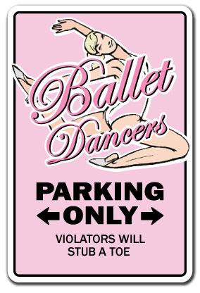 Ballerine Sign Dancing Toe Scarpe da Ballo Dance Teacher Urban